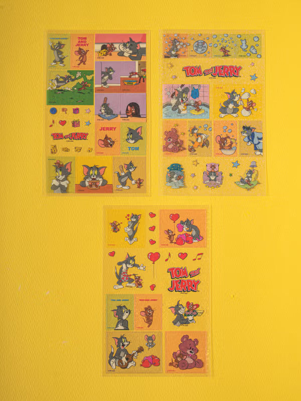 Tom & Jerry Hologram Stickers